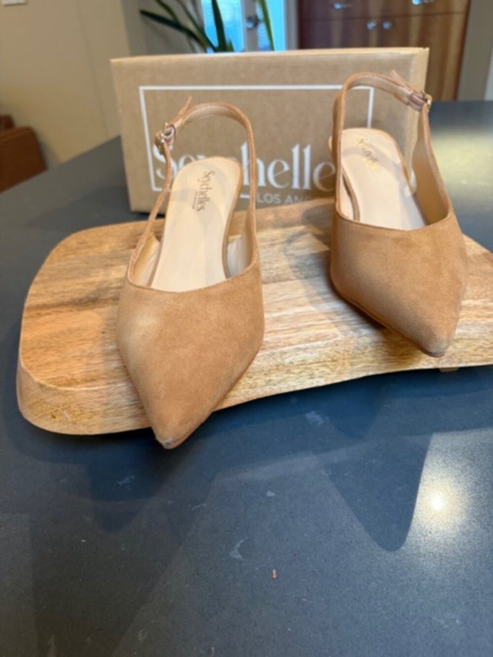Seychelles Candlelight Suede Tan Size 8.5 - Picture 6 of 11